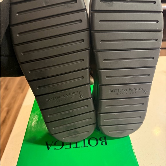 Bottega Veneta Black Men's Slip-On Loafers - Picture 3 of 8